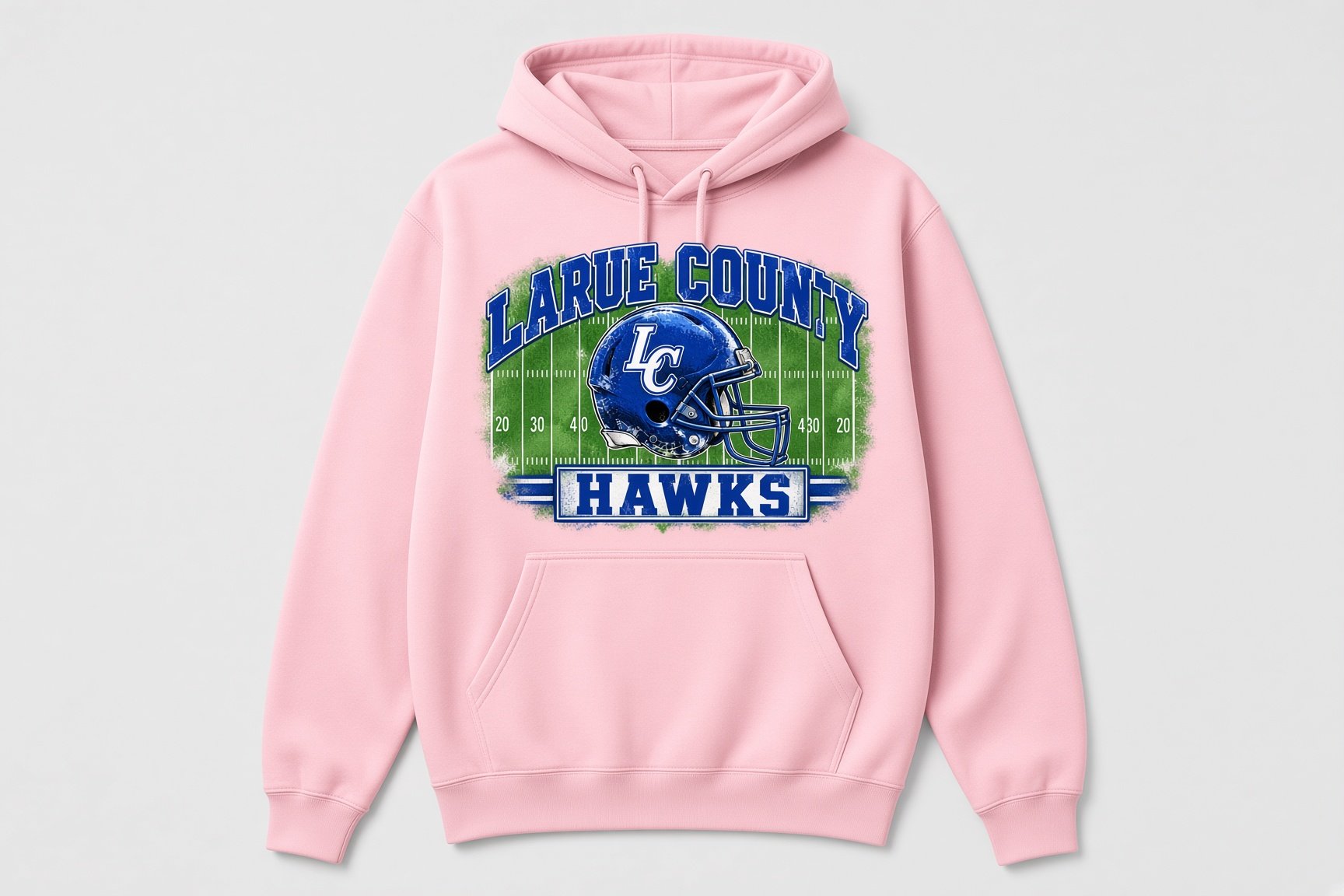 Football Field Comfort Colors Hoodie product image (1)
