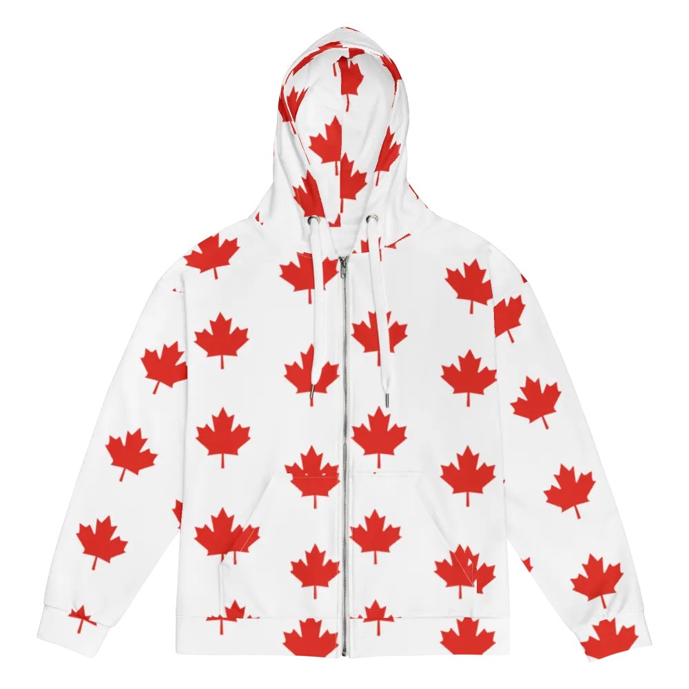 Maple Melody Recycled Zip Hoodie product image (1)