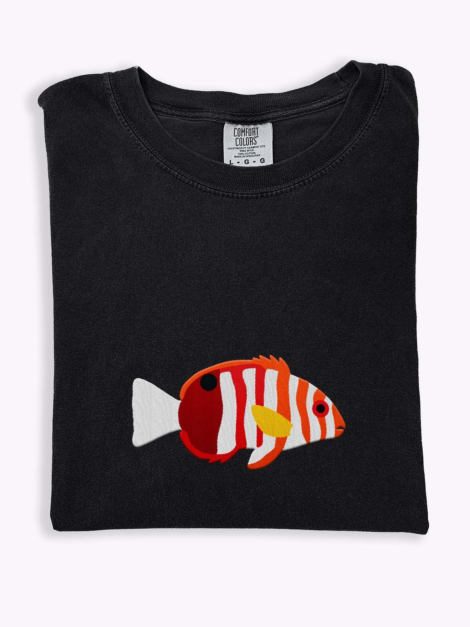 Harlequin Tuskfish Premium T-Shirt (Embroidered) for Reef and Marine Aquarium Lovers product image (1)