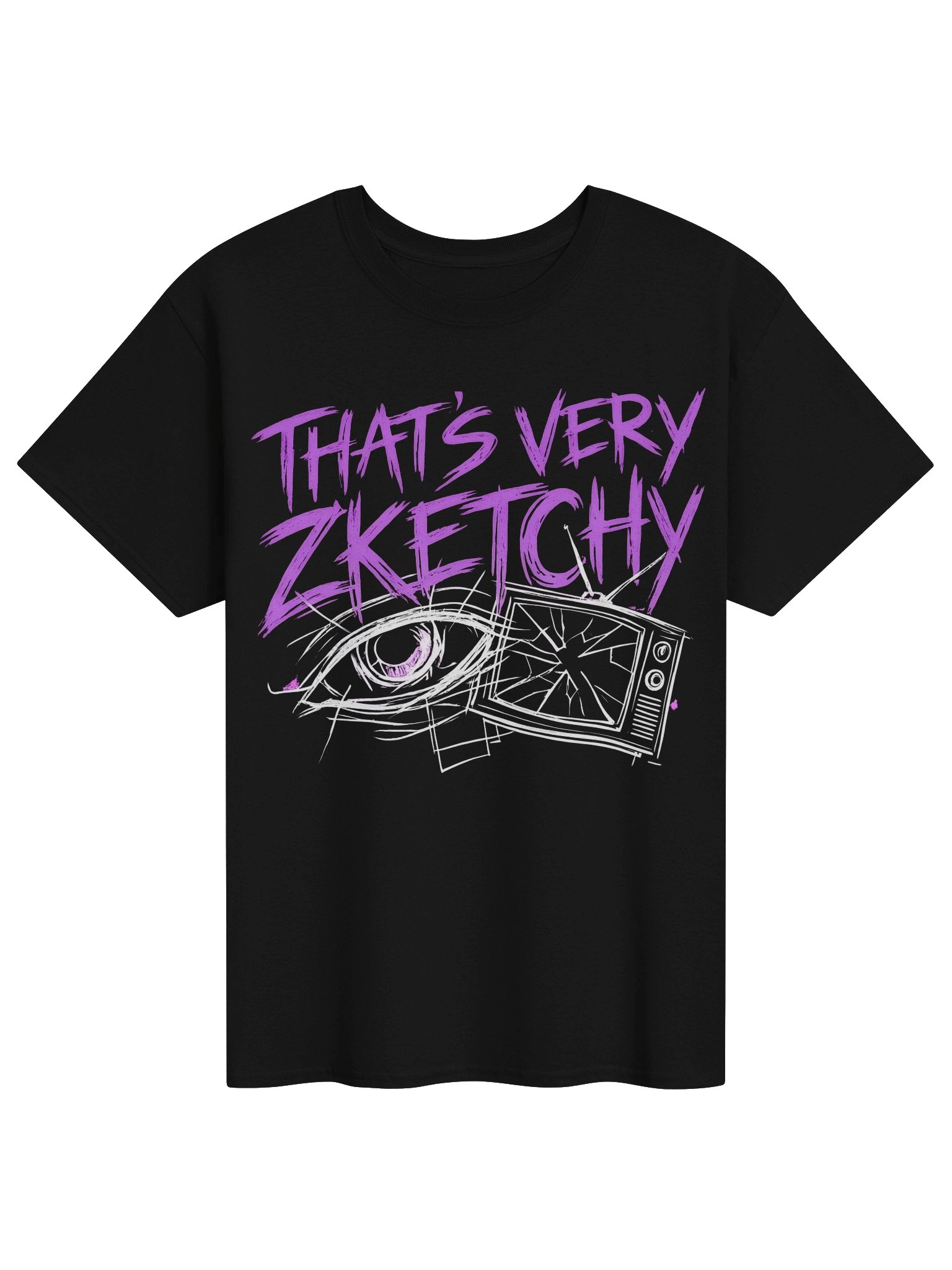 Glitch Vision Heavyweight T-Shirt product image (2)