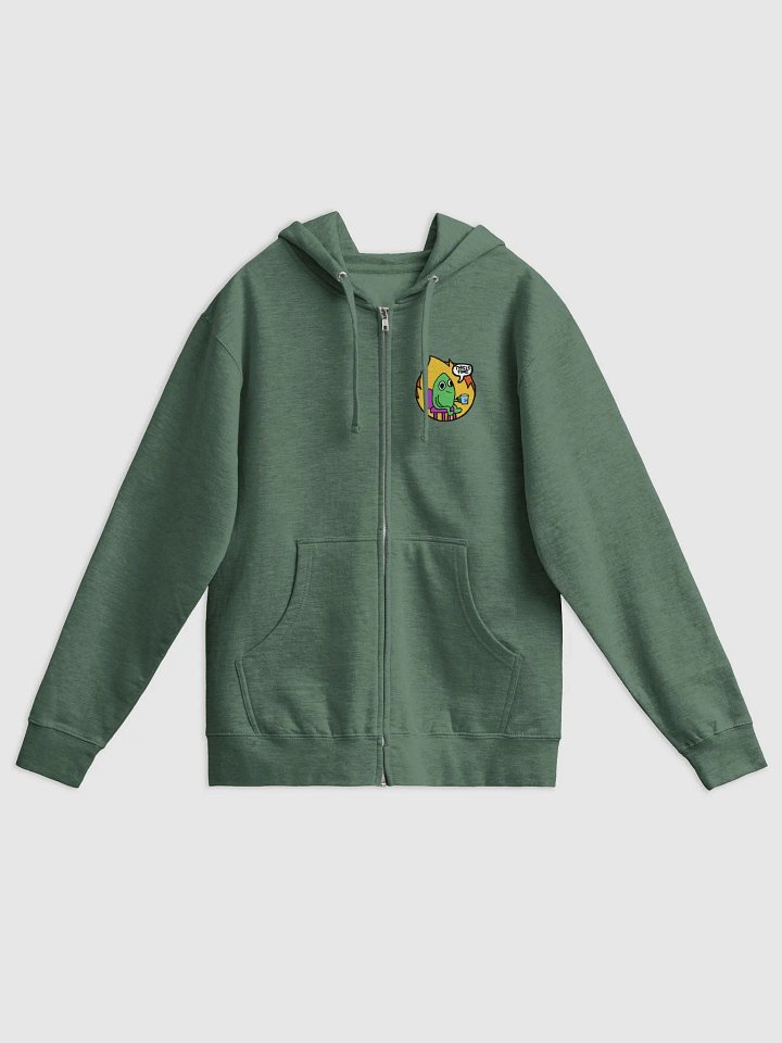 THIS IS FINE ZIP HOODIE product image (2)