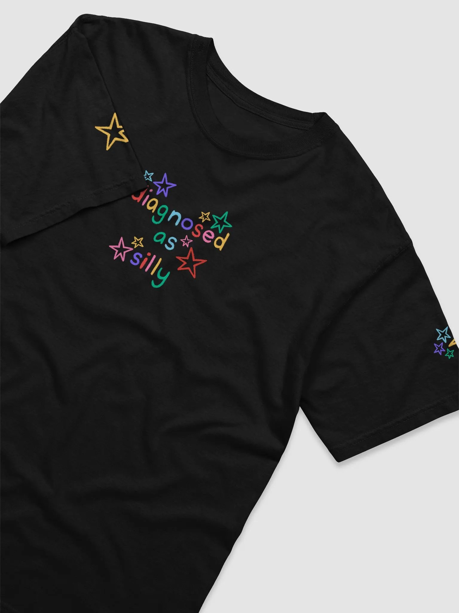 The "diagnosed as silly" Tee product image (3)