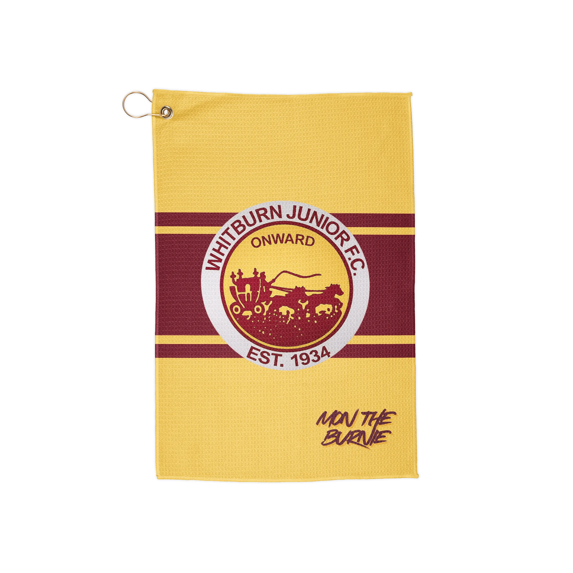 Whitburn Junior FC Mon the Burnie Golf Towel product image (1)
