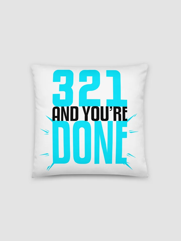 'DONE' Blue Light Pillow product image (1)
