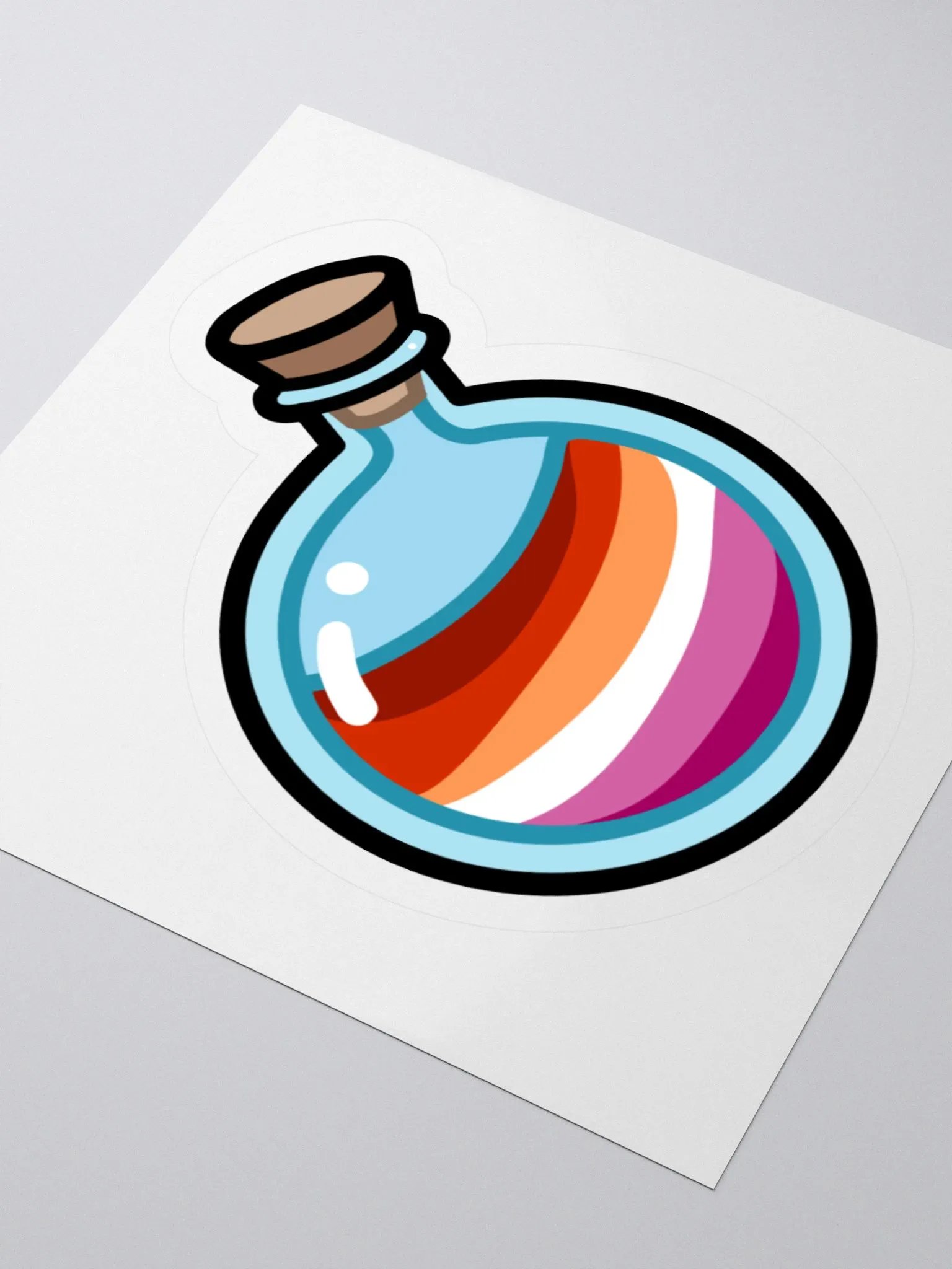 Lesbian Pride Potion Sticker product image (6)