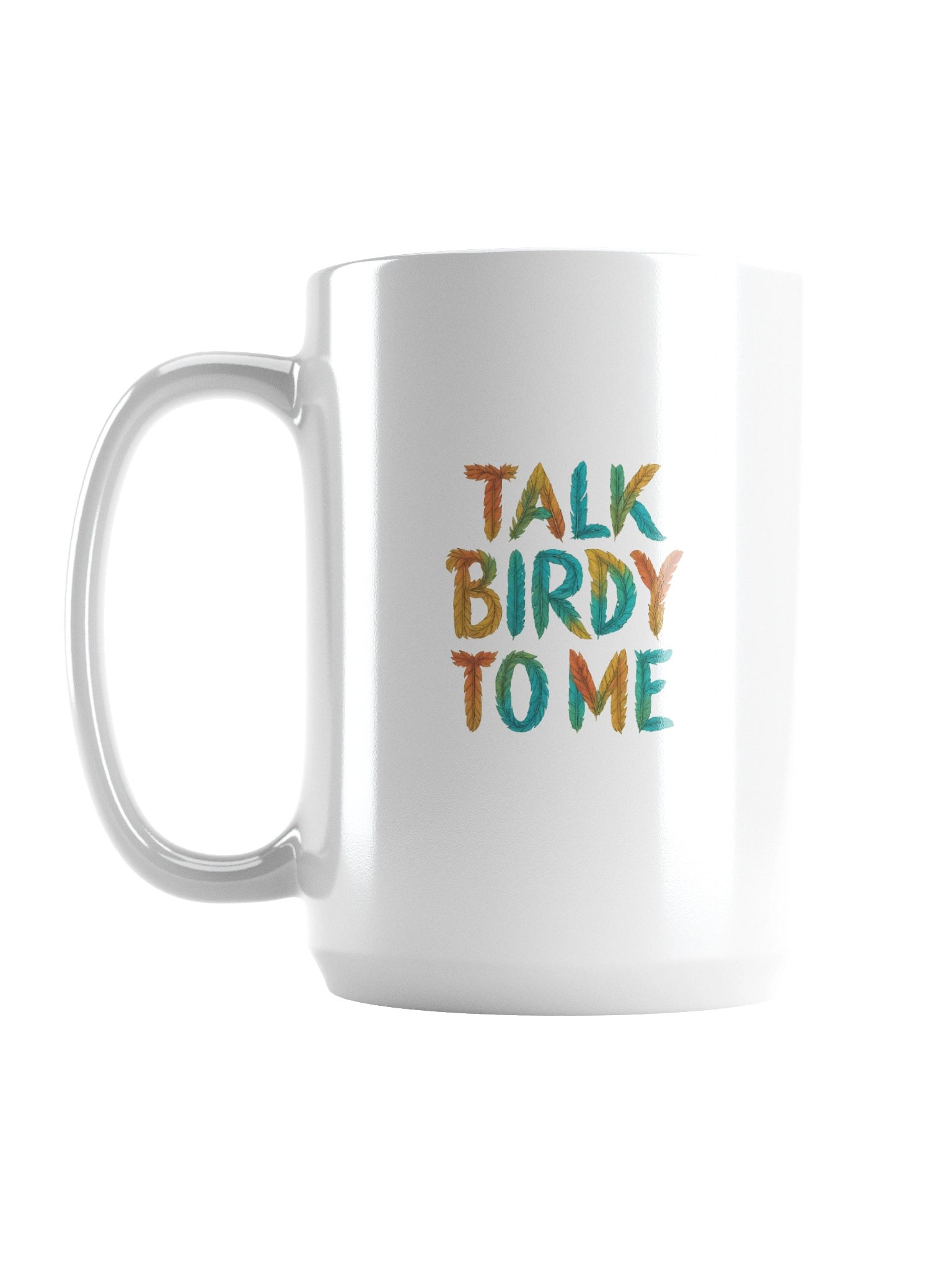 Talk Birdy to Me Bird Watching Mug | Funny Coffee Cup for Bird Lovers, Ornithologists & Backyard Birders | Cute Nature Gift Idea product image (1)