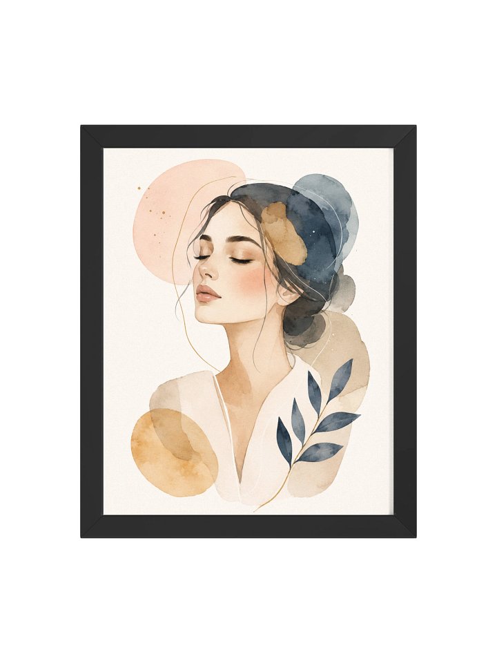 Soft Portrait Collection Framed Wall Art 3 product image (1)