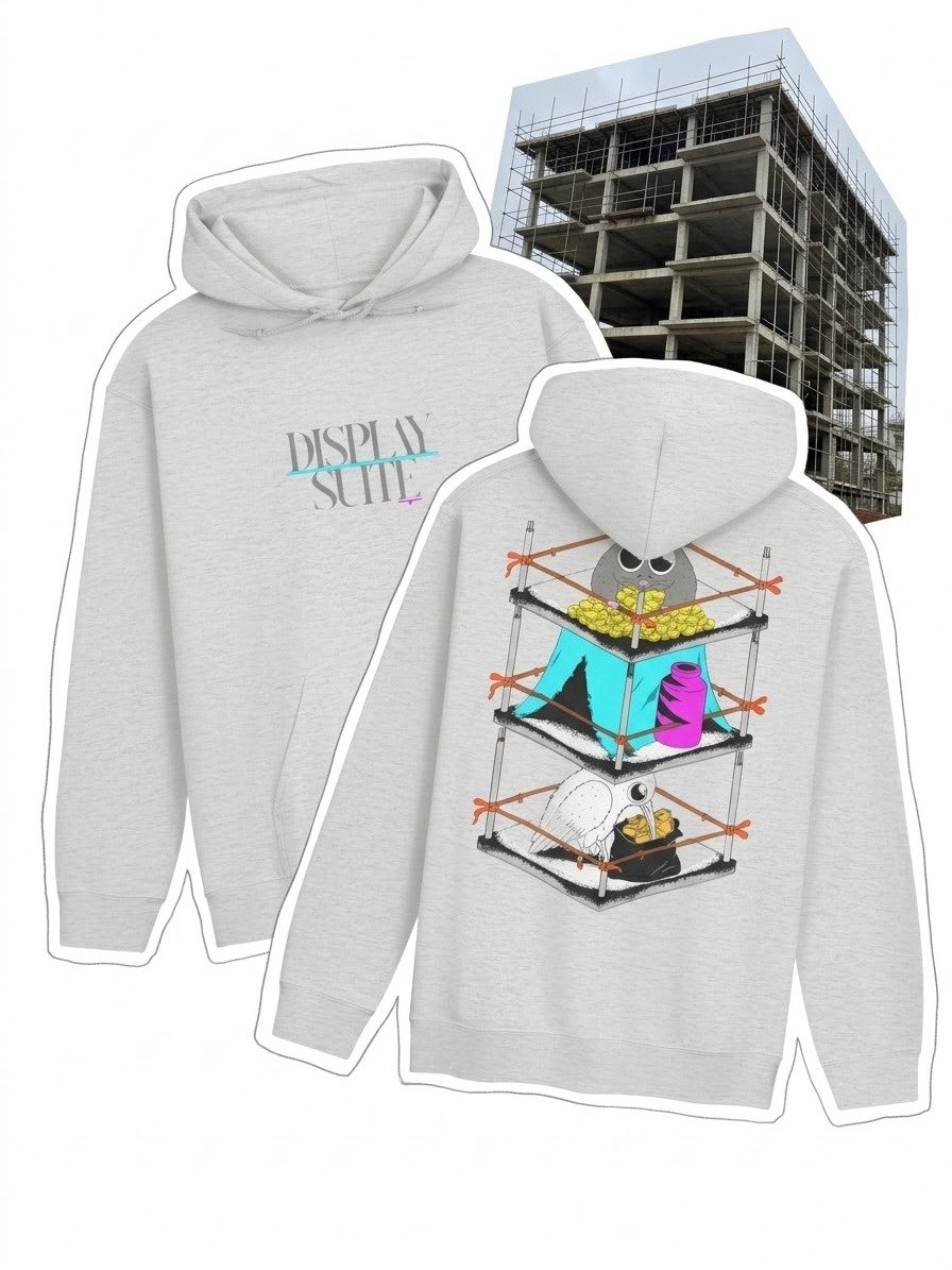 SUITE — Display Only | Heavyweight Graphic Hoodie | Structural Irony Streetwear product image (1)