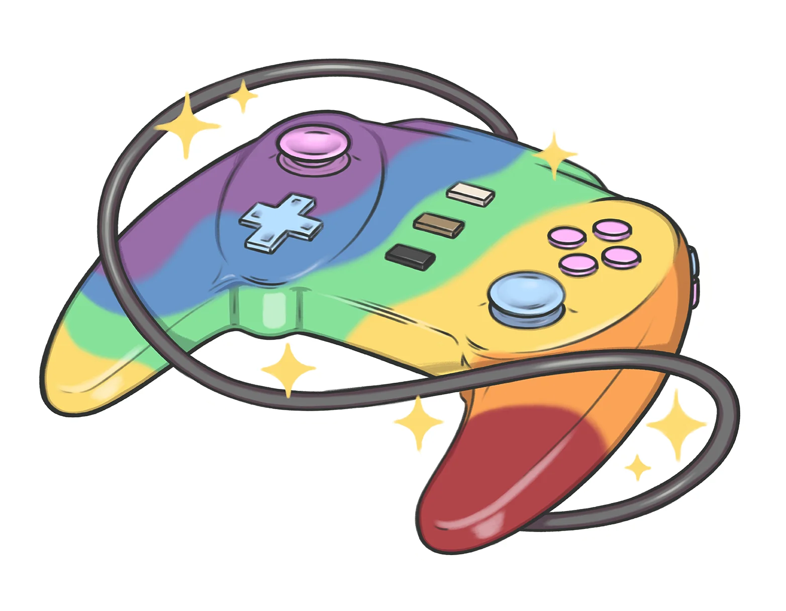 sticker : gay-min controller product image (1)