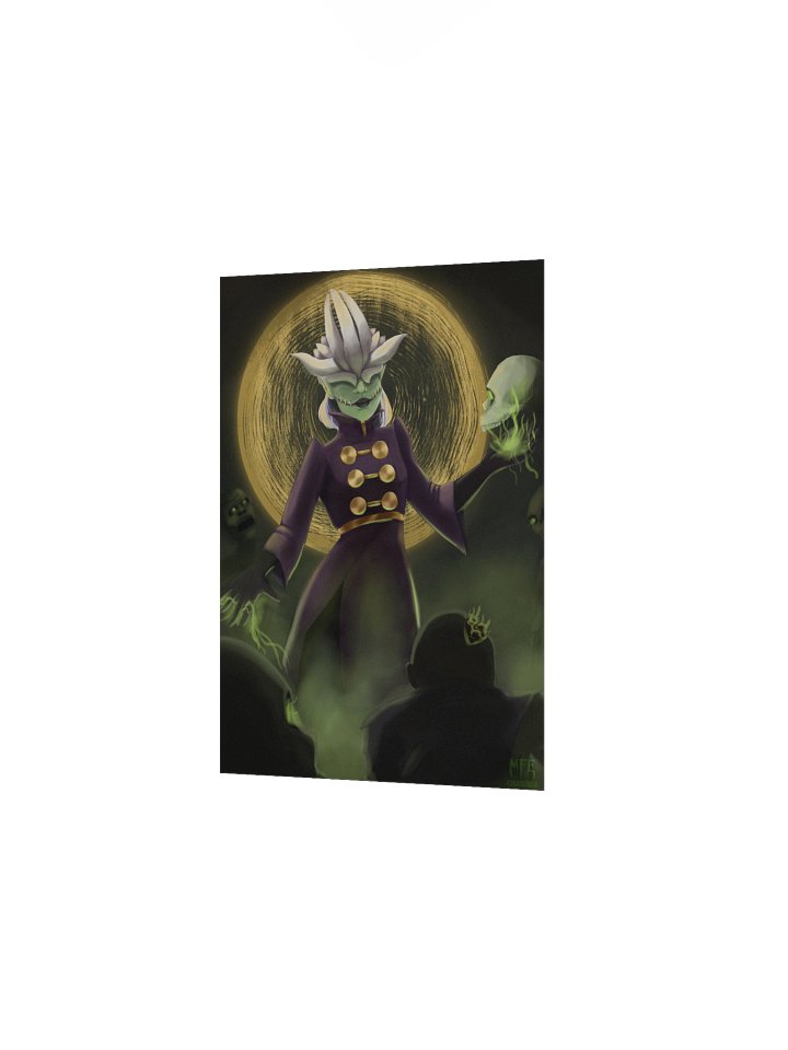 Lady Necromancer Print product image (8)