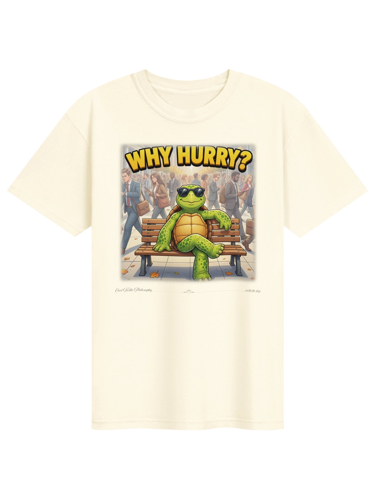WHY HURRY? — Comfort Colors 1717 Heavyweight T-Shirt product image (1)