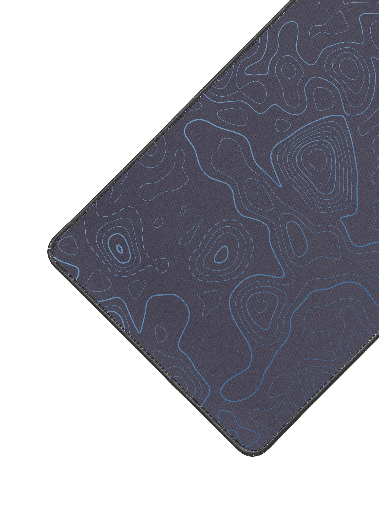 Aerix Topographic Flow Desk Mat Midnight Blue product image (2)