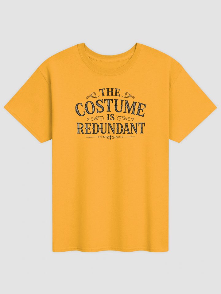 THE COSTUME IS REDUNDANT Halloween Unisex Cotton Heavyweight T-Shirt product image (21)