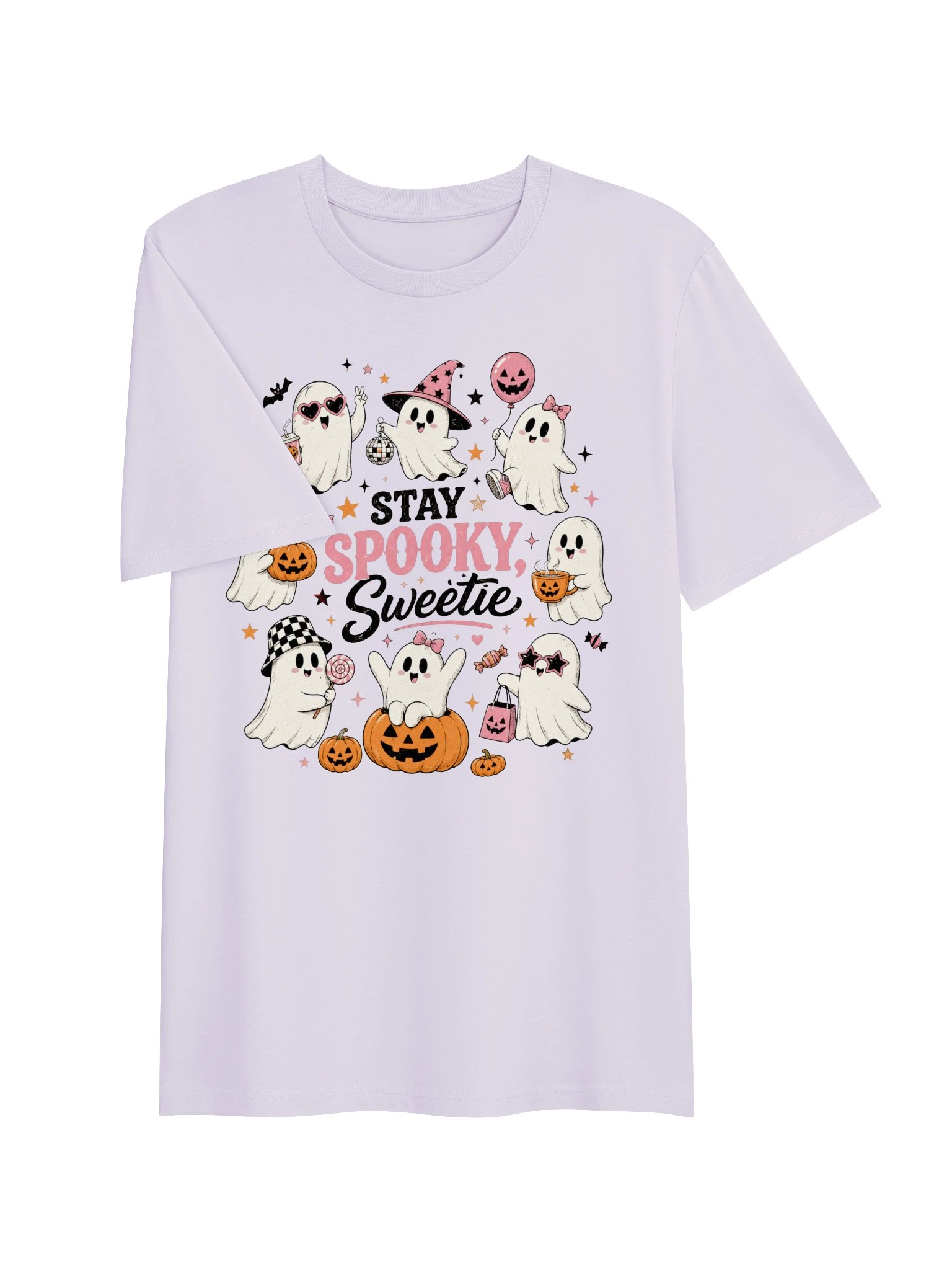 Stay Spooky Sweetie Ghost Halloween T-Shirt product image (12)