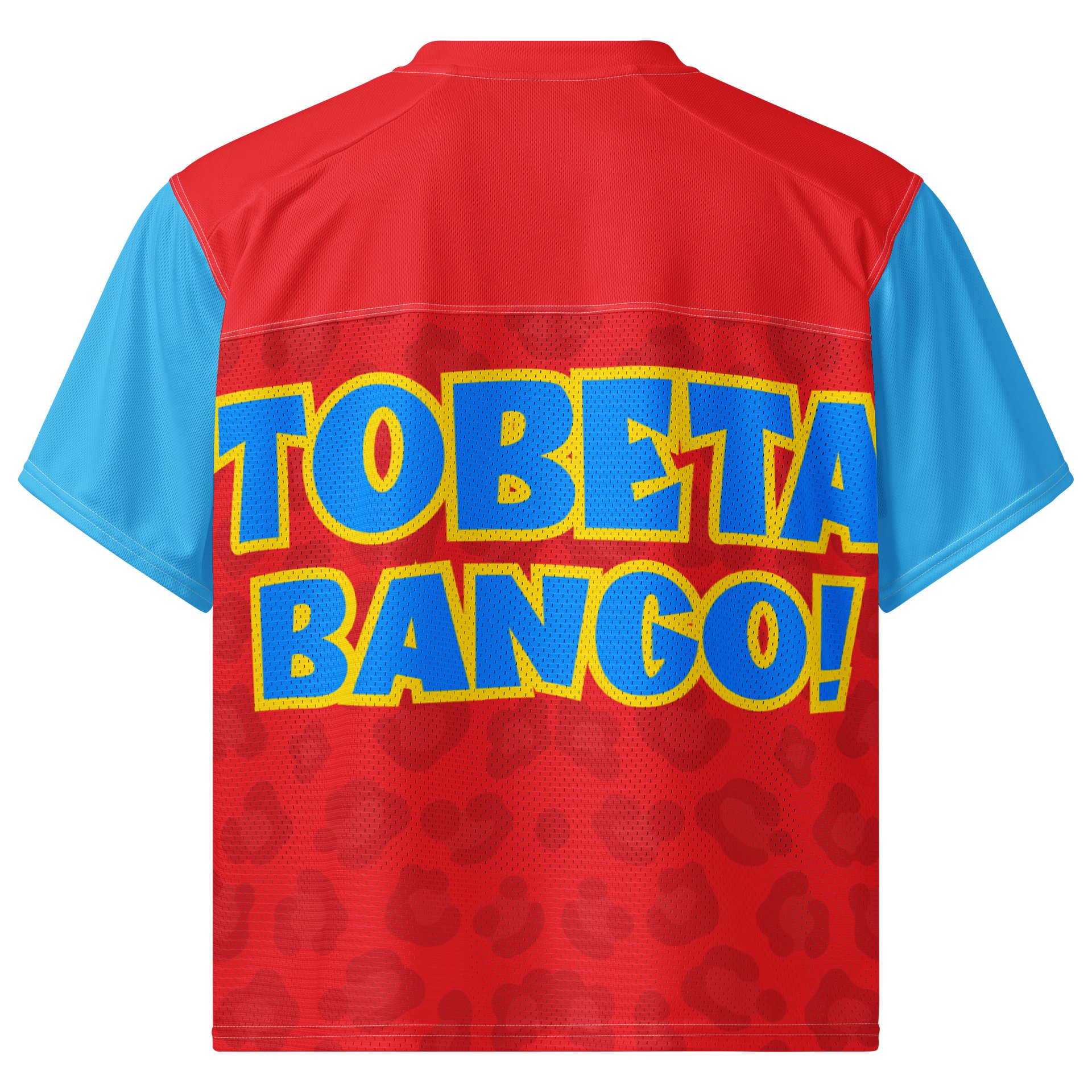 RED & BLUE Tobeta Bango™ Léopards 243 Street Jersey product image (2)