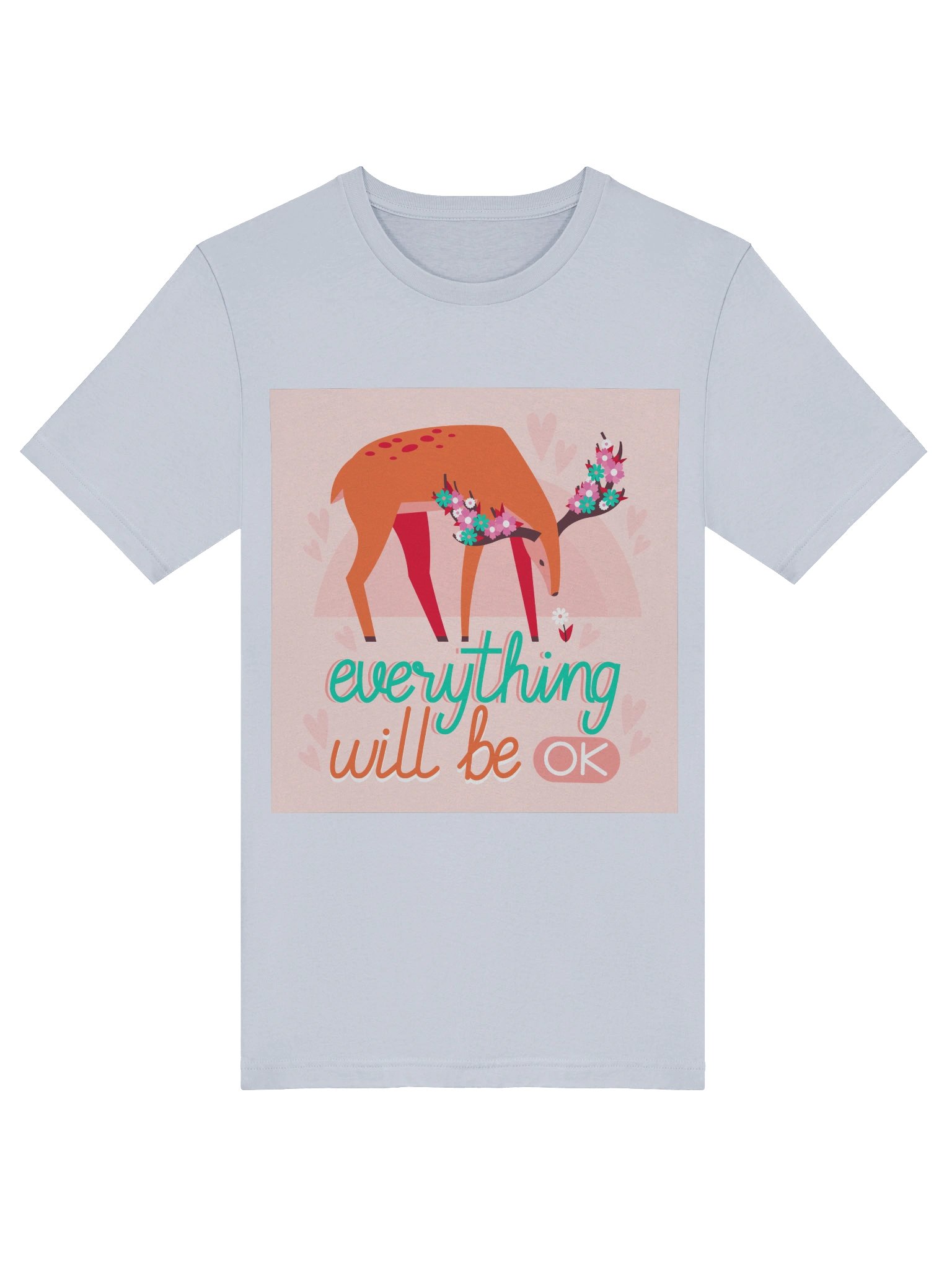 Everything Will Be OK Shirt | Positive Quote Graphic Tee product image (5)