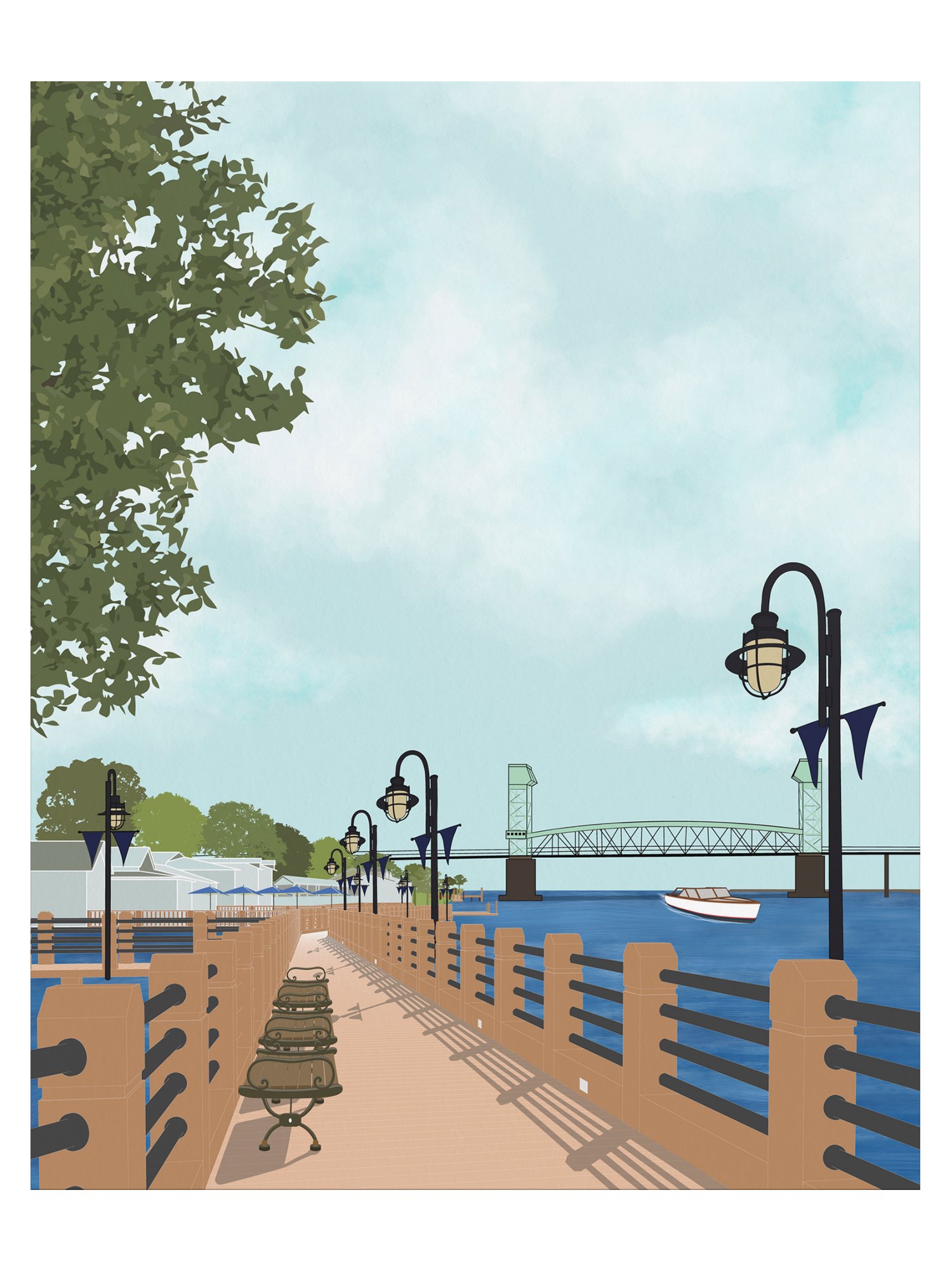 Riverwalk - Poster/Metal Print product image (4)