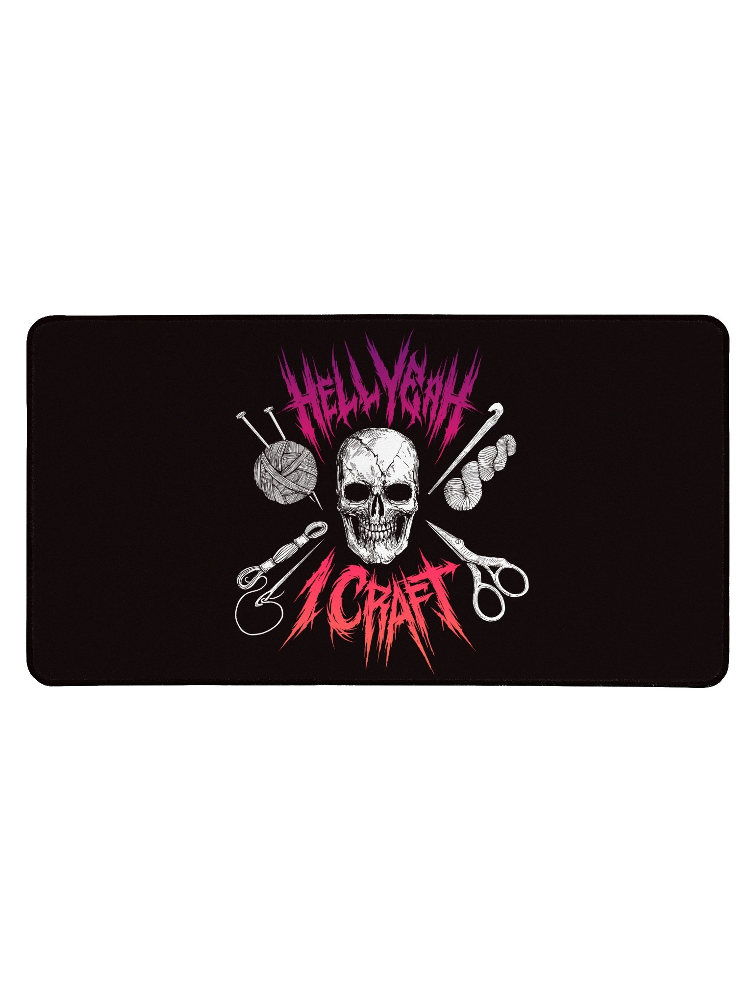 Hell Yeah I Craft Desk Mat (LARGE) product image (1)