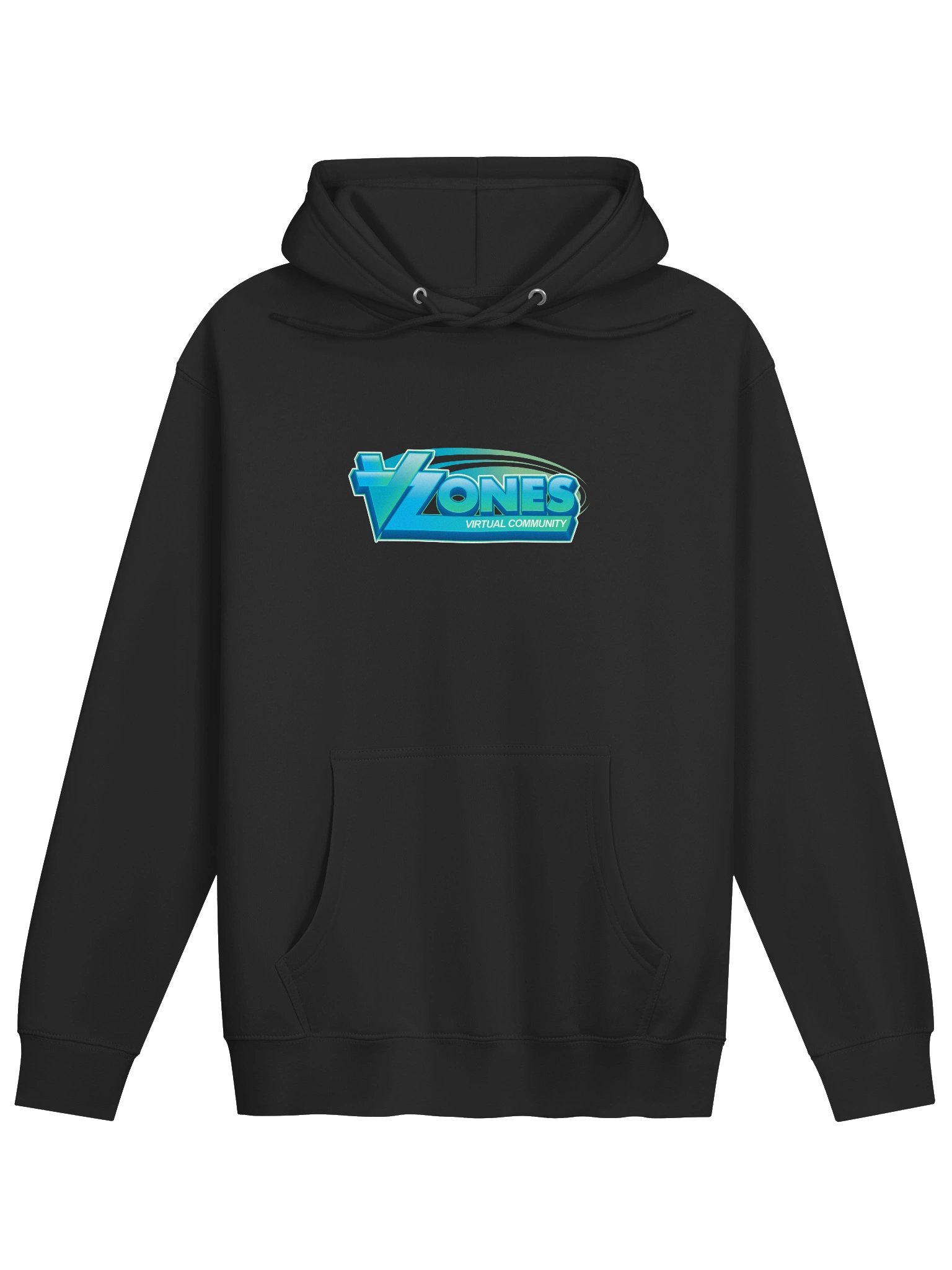 VZones Hoodie Black product image (1)