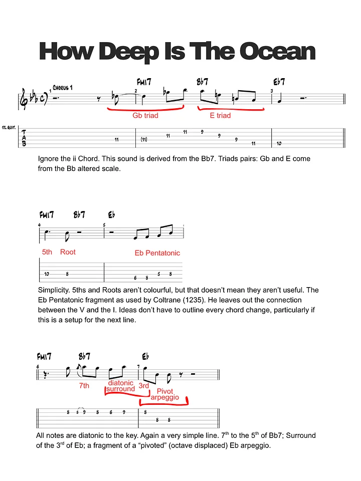 Kurt Rosenwinkel 50+ ii-V-I's analysed - E-book product image (2)