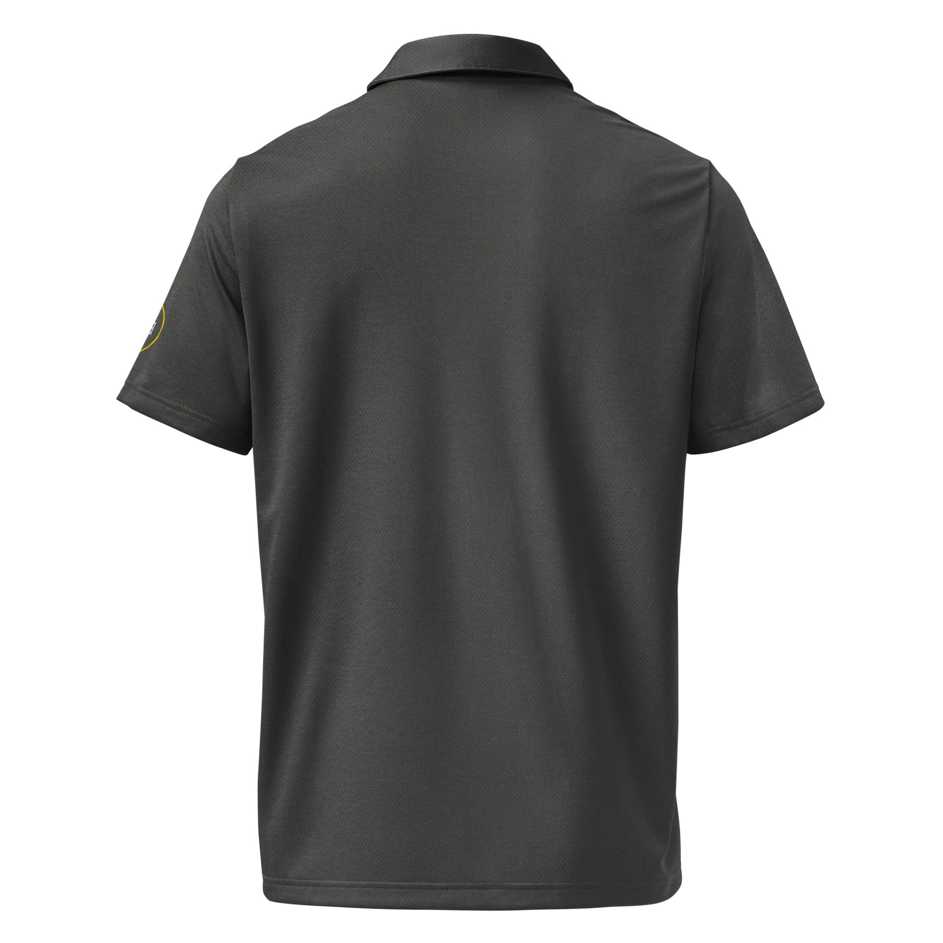 Adidas x BBB Space-Dyed Polo Shirt Black Melange product image (4)