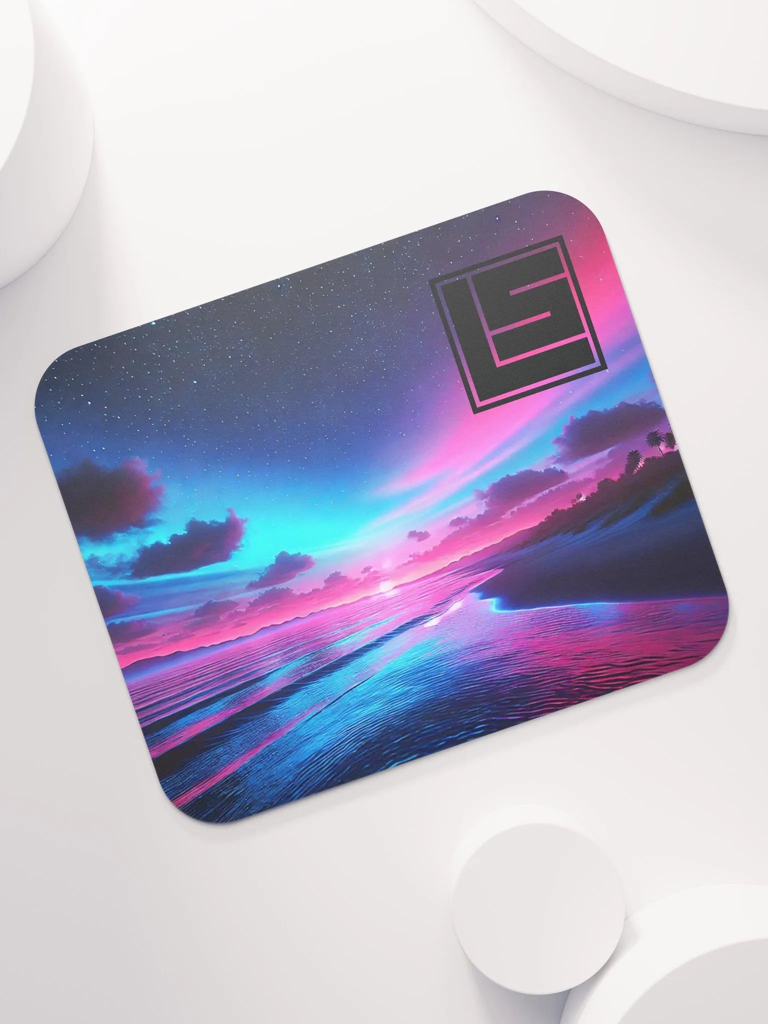 Neon Beach Mouse Pad product image (7)