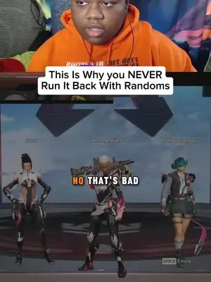 NEVER run it back with the randoms #apex #apexlegends #apexlegendsclips #xneeyah #girlgamer 