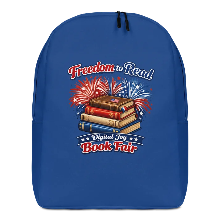 Freedom to read backpack product image (1)