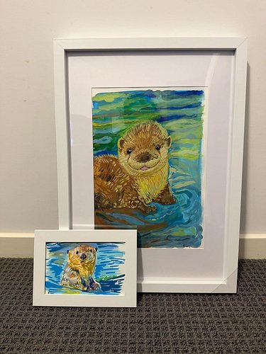 I love packing art to send to art loving friends. I've started including a print and a sketch card in orders recently and hav...