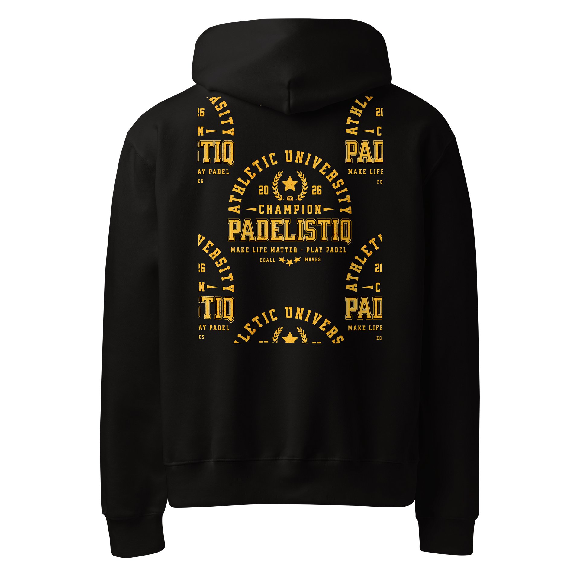 Bella Champion Butterfly Hoodie EQALL® PADELISTIQ_Orange / Yellow_Multiprint product image (5)