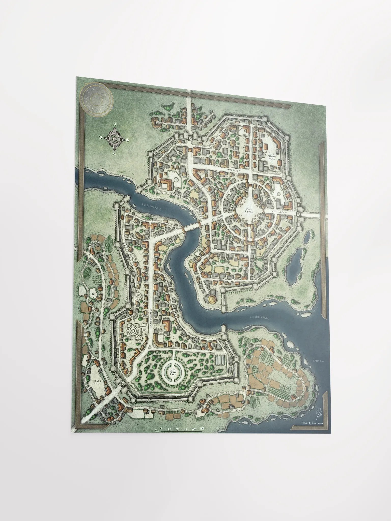 SHA'ALKHAR CITY POSTER 16'' X 20'' product image (3)