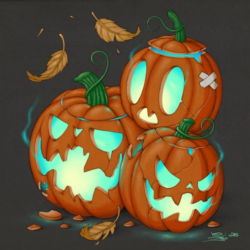 🎃 I couldn’t resist drawing a pumpkin patch. One of my favorite things to draw around this time. Look forward to more posts f...