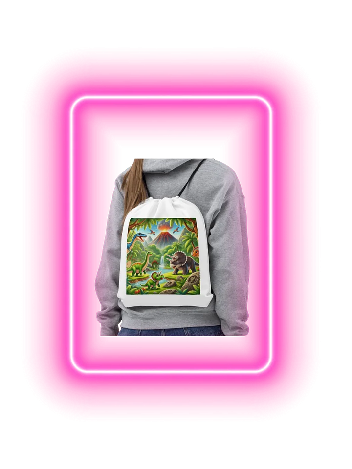 Dino Adventure Drawstring Bag product image (1)