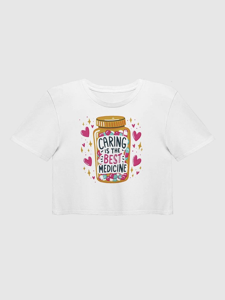 Cheerful Pill Bottle Women's Crop Top product image (1)