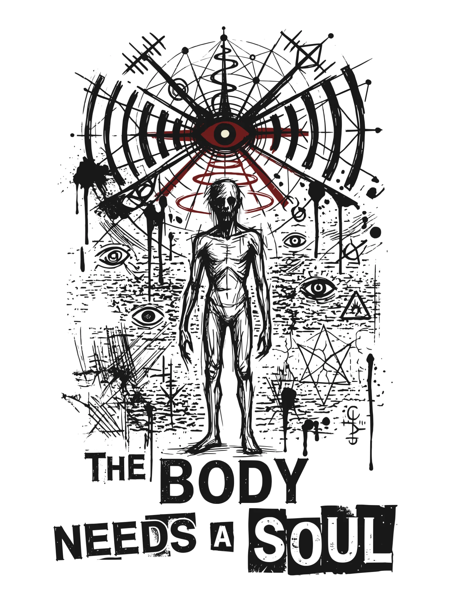 The Body Needs a Soul Hoodie product image (3)