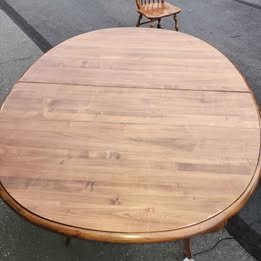 Vintage Ethan Allen Maple Dining Set – Table + 6 Chairs product image (2)