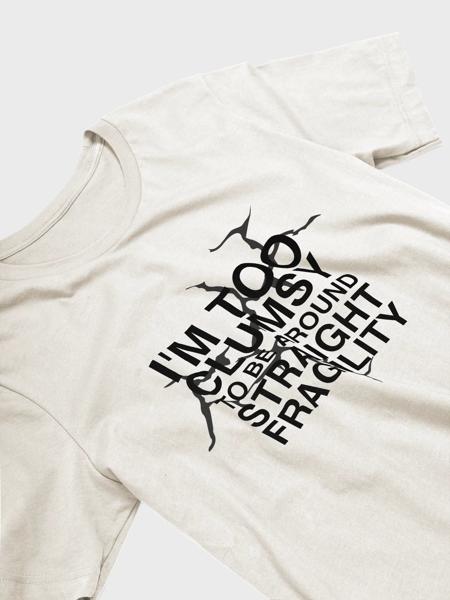 straight fragility t-shirt product image (3)