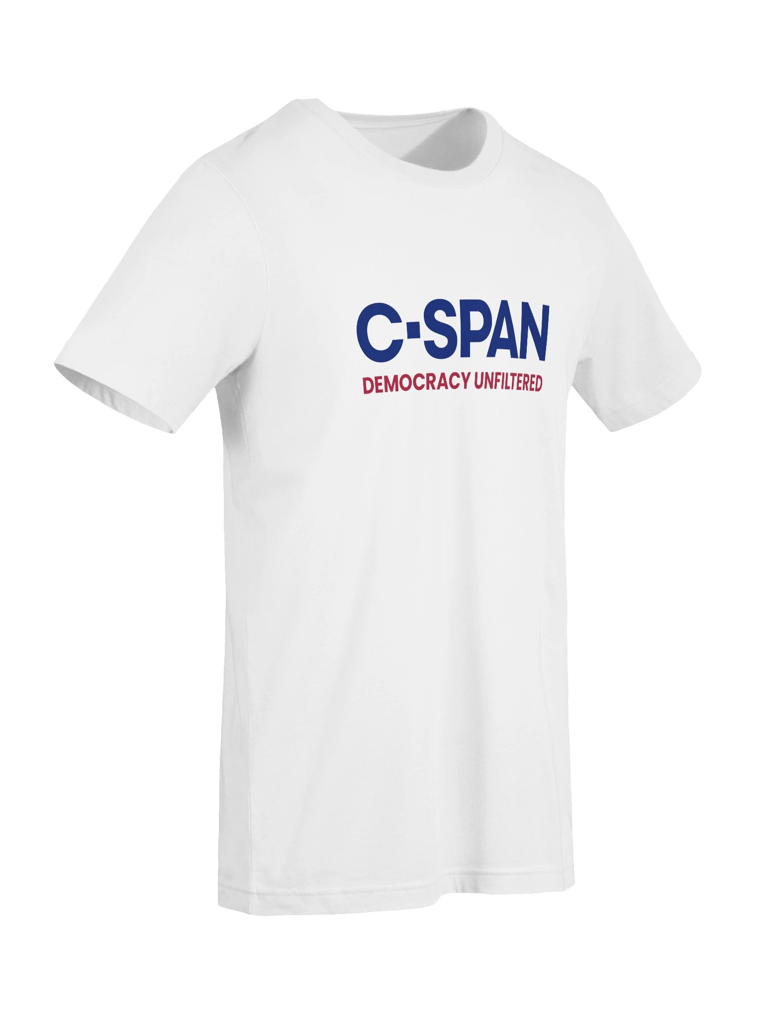 C-SPAN Democracy Unfiltered White T-shirt product image (5)
