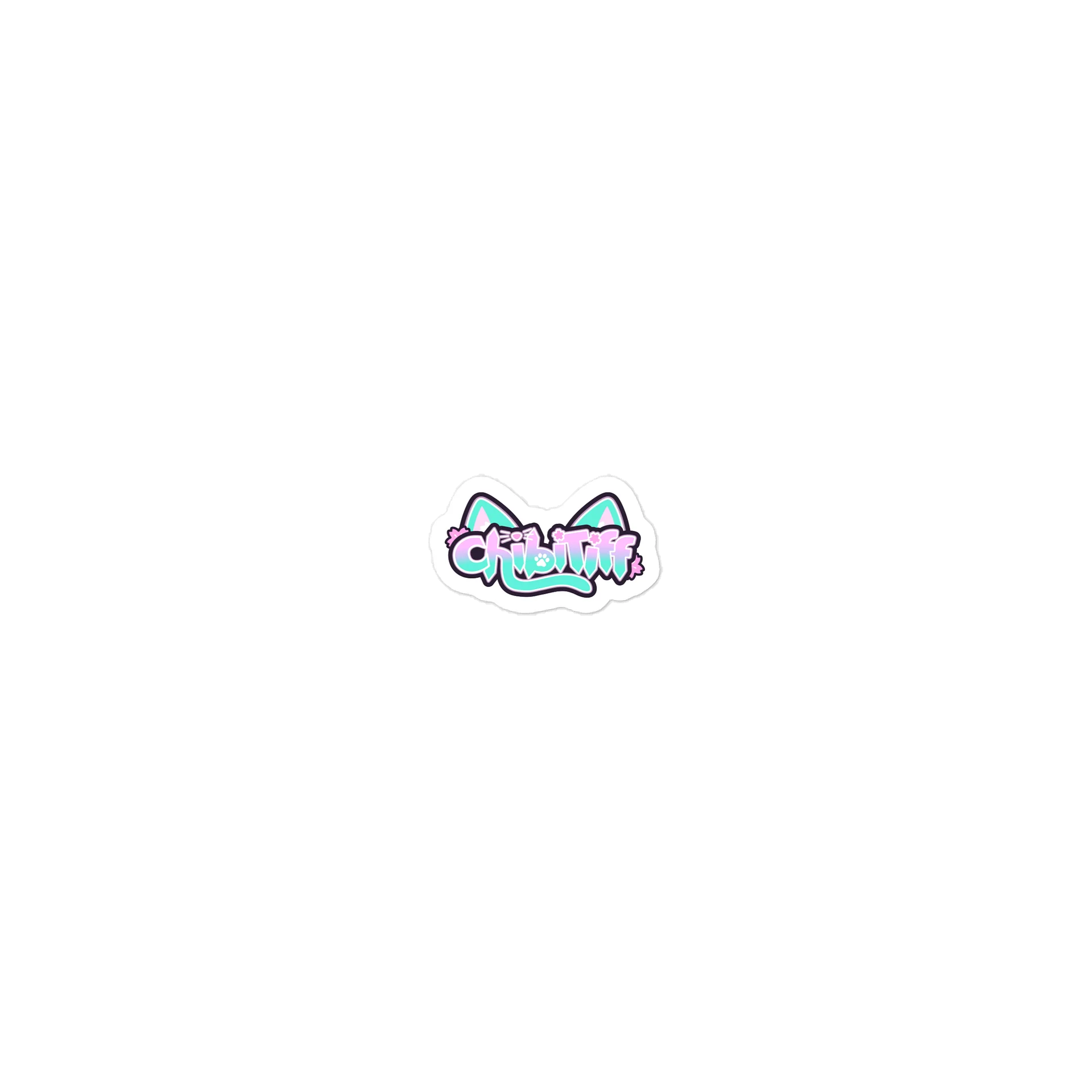 ChibiTiff Sticker (Logo) product image (1)