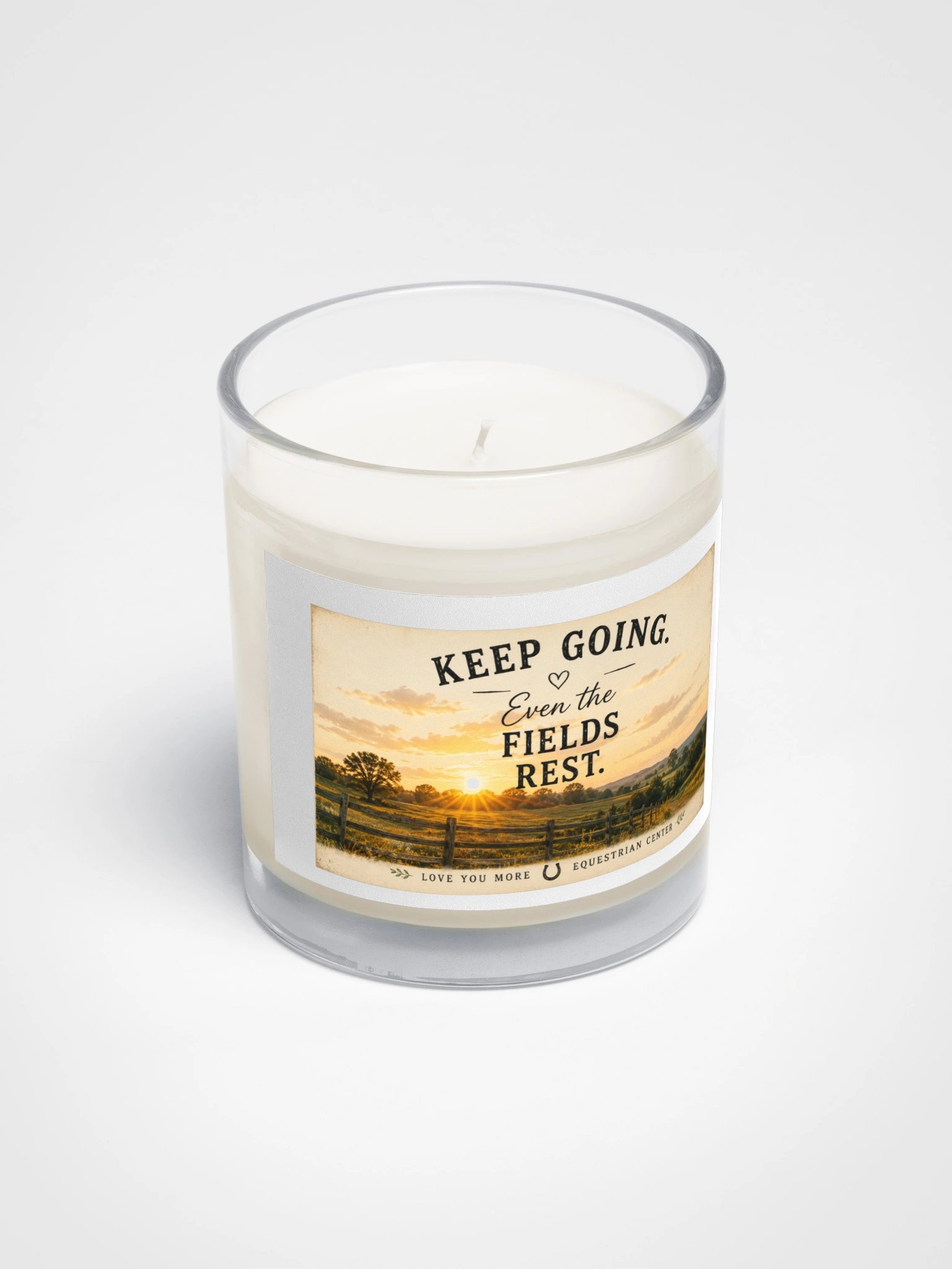 Keep Going. Even the Fields Rest. Soy Candle product image (2)