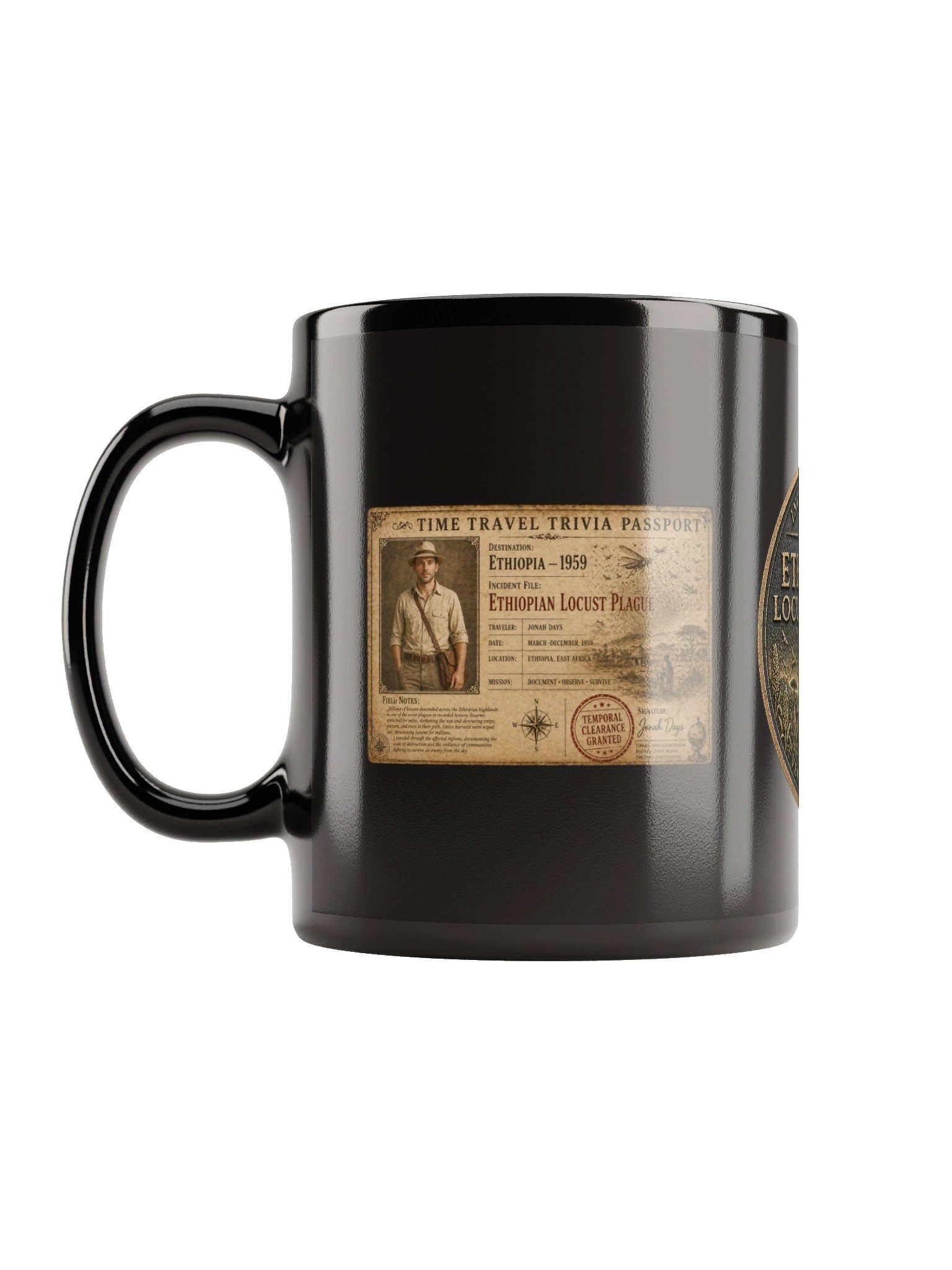 Ethiopia Locust Plague — 1959 Field Archive Mug product image (1)