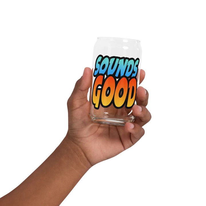 Sounds Good Can-Shaped Glass product image (2)