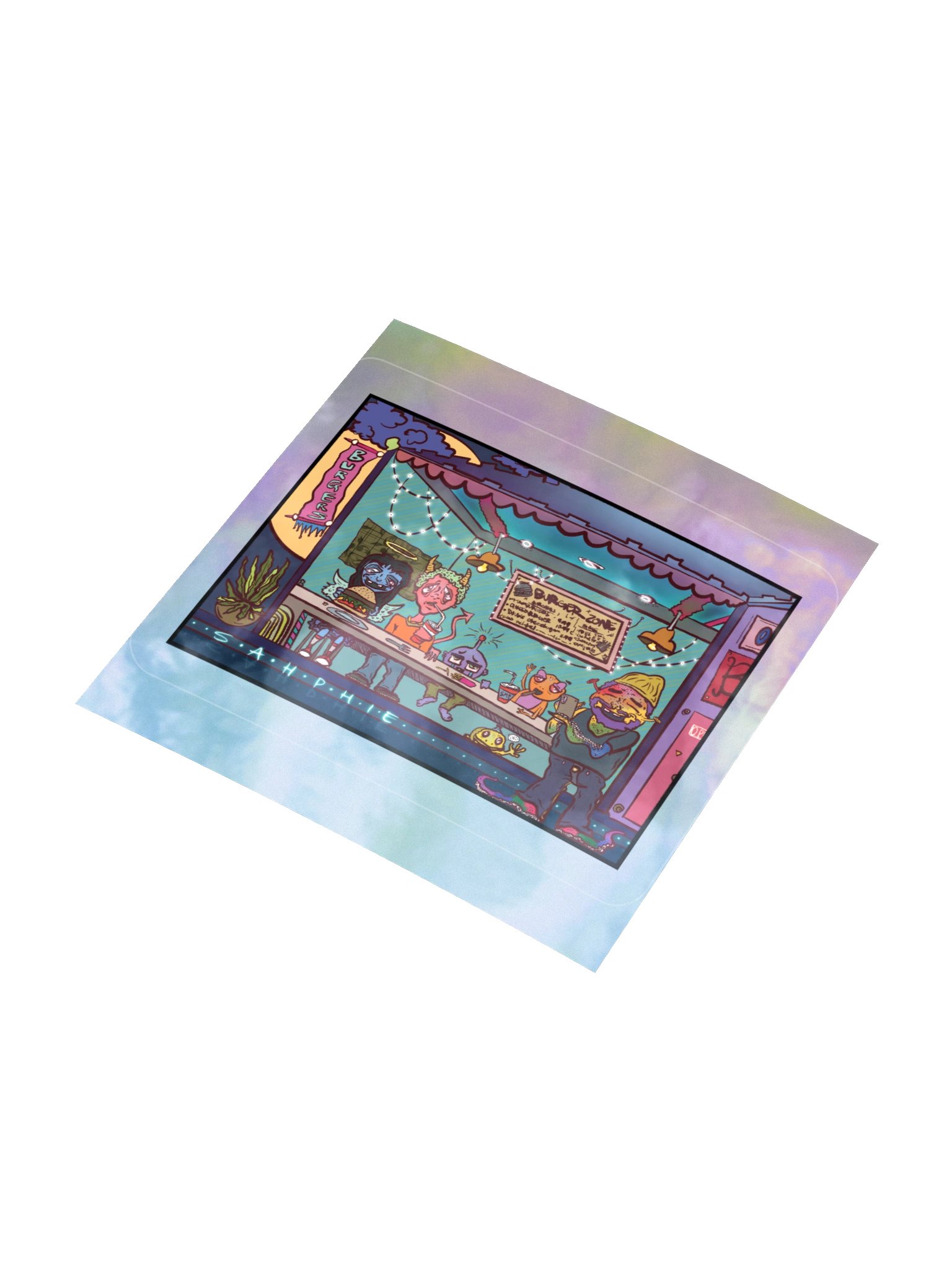 24/7 ● Vinyl Holo Sticker product image (9)