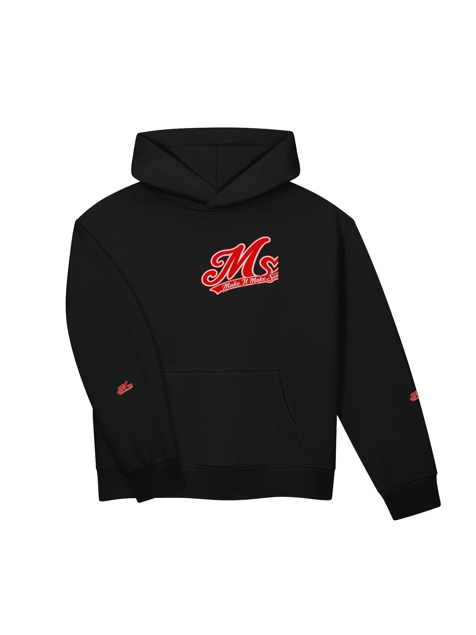 Make It Make Sense Women’s Heart Logo Hoodie product image (5)