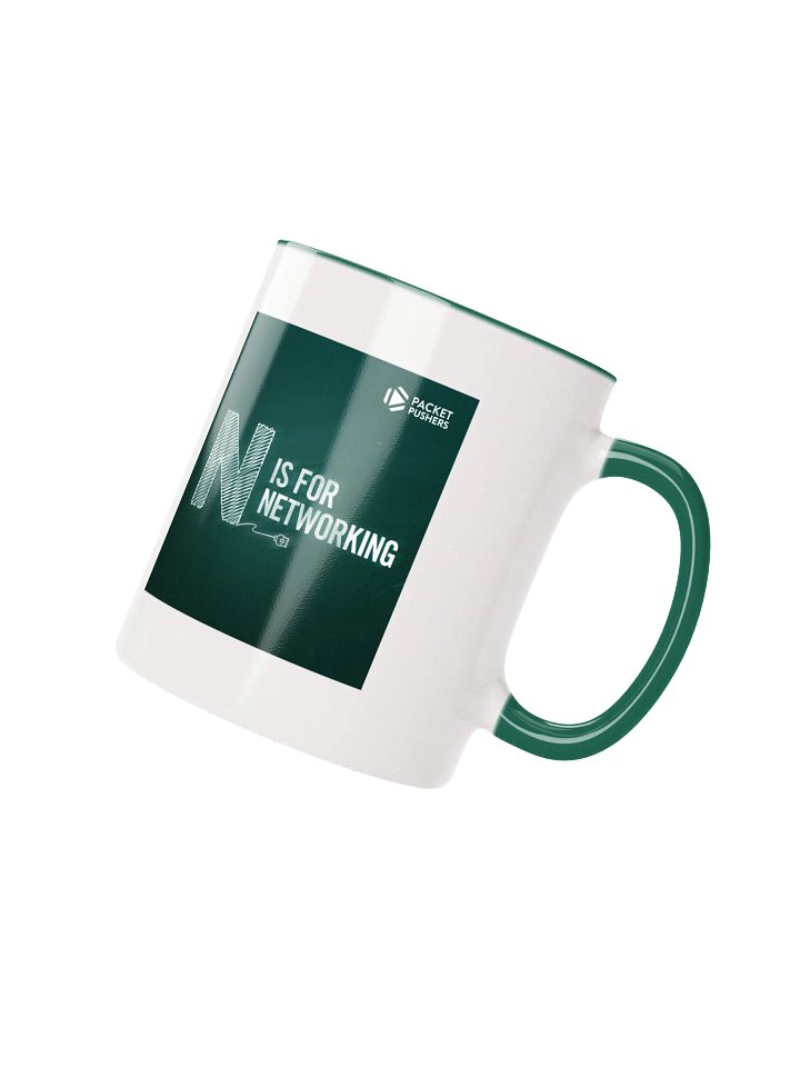 N is for Networking Ceramic Mug product image (2)