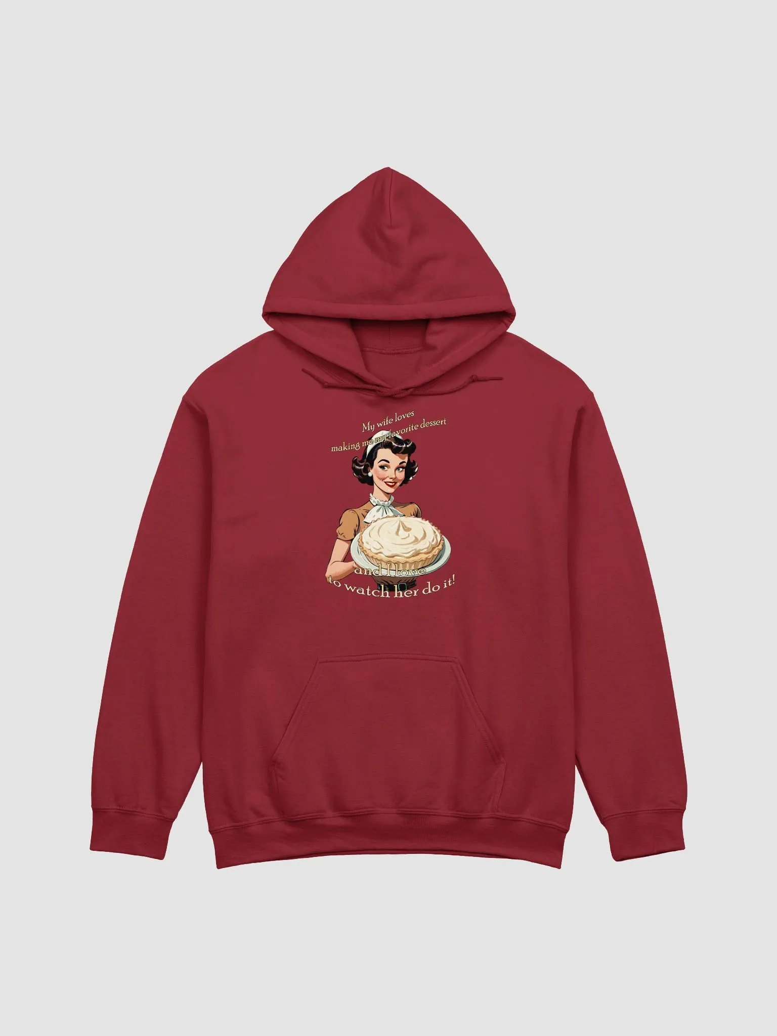 Watching Wife Make Dessert Hoodie product image (3)