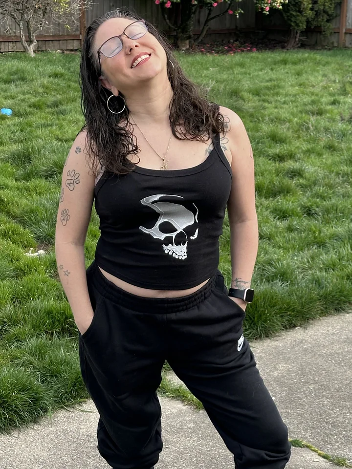 Armada Skull Bella+Canvas Women's Micro-Rib Tank Top product image (1)