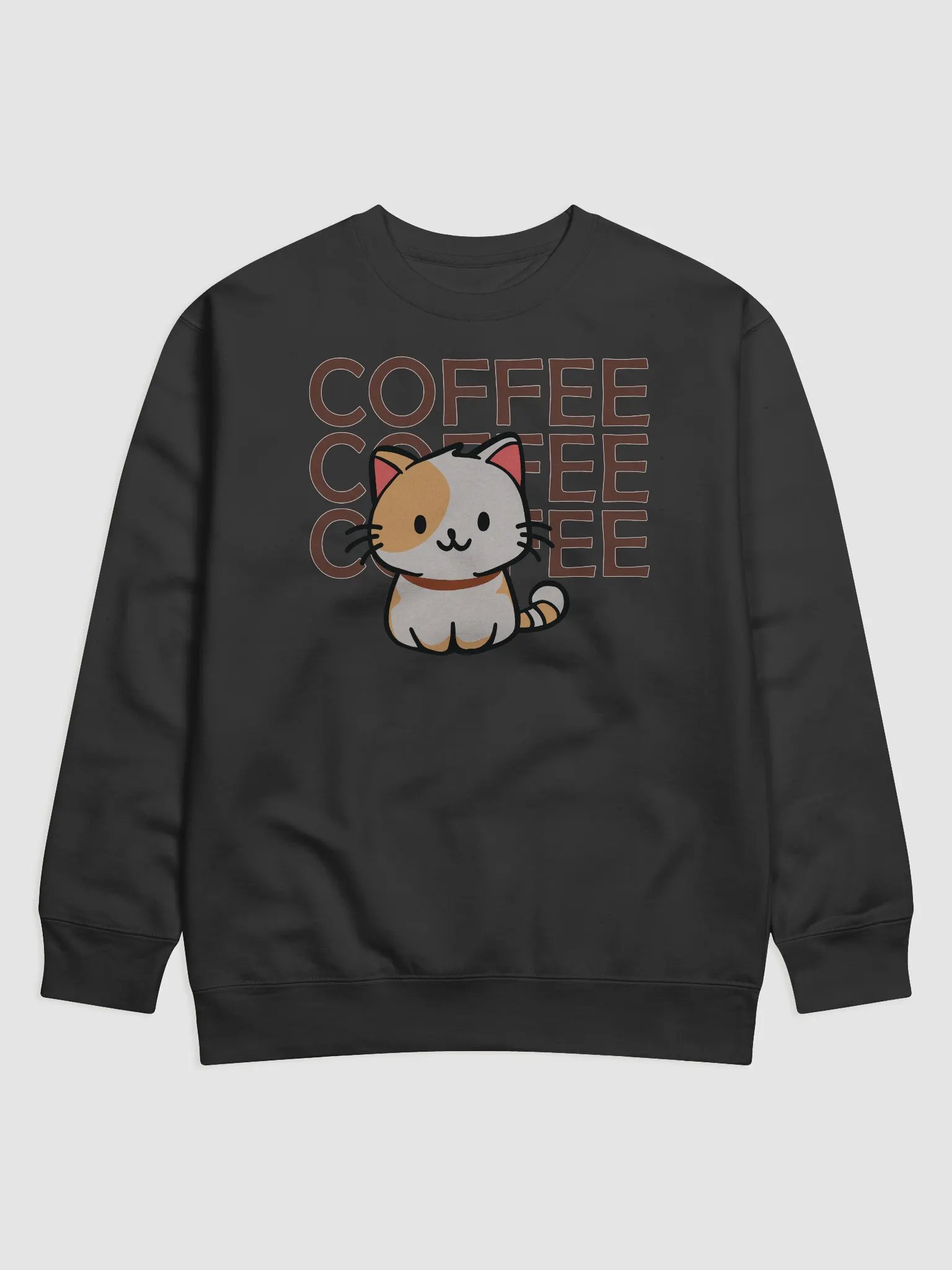 Coffee Cat Sweatshirt product image (1)
