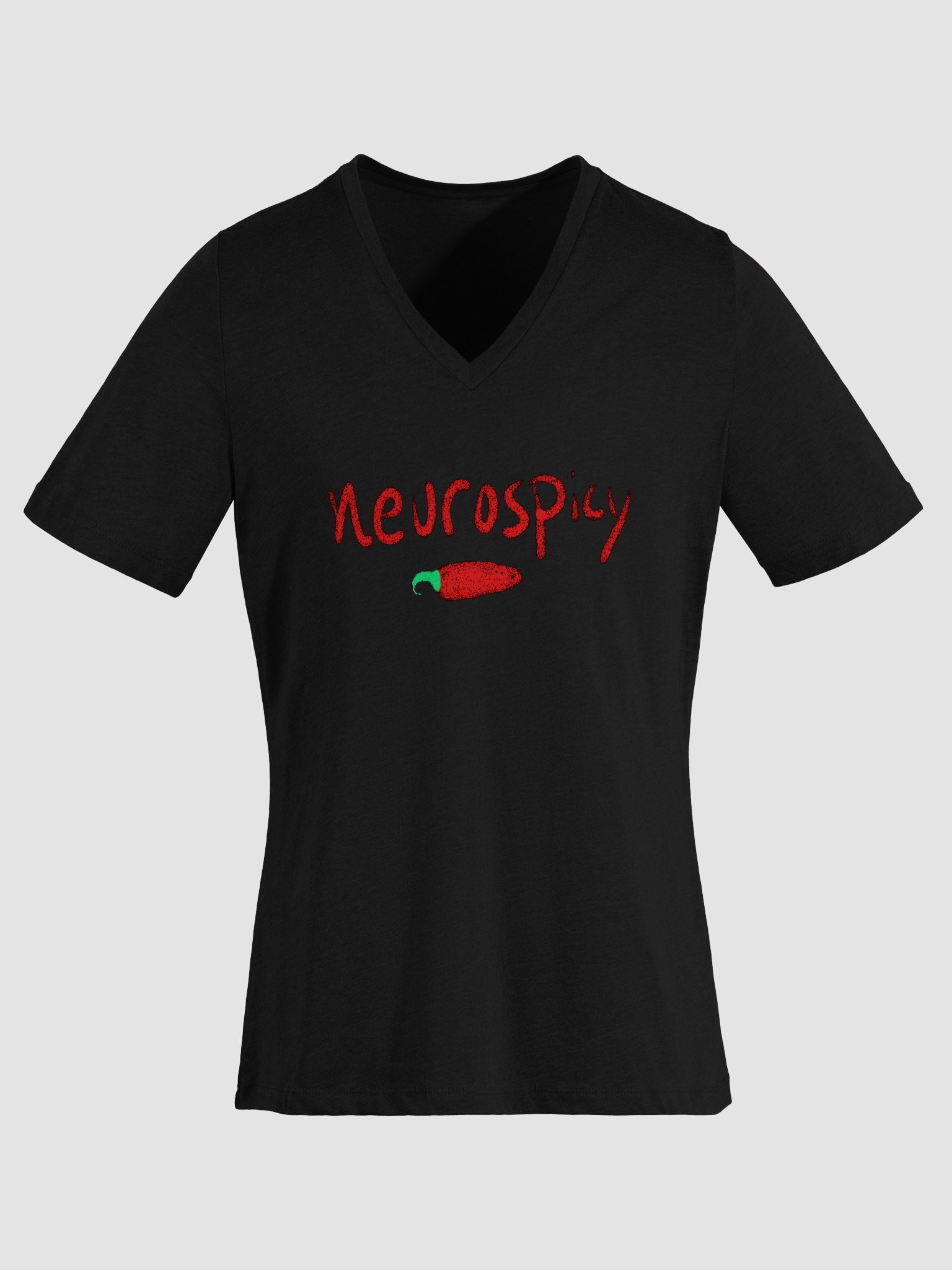 Neurospicy Relaxed V-Neck Tee product image (30)