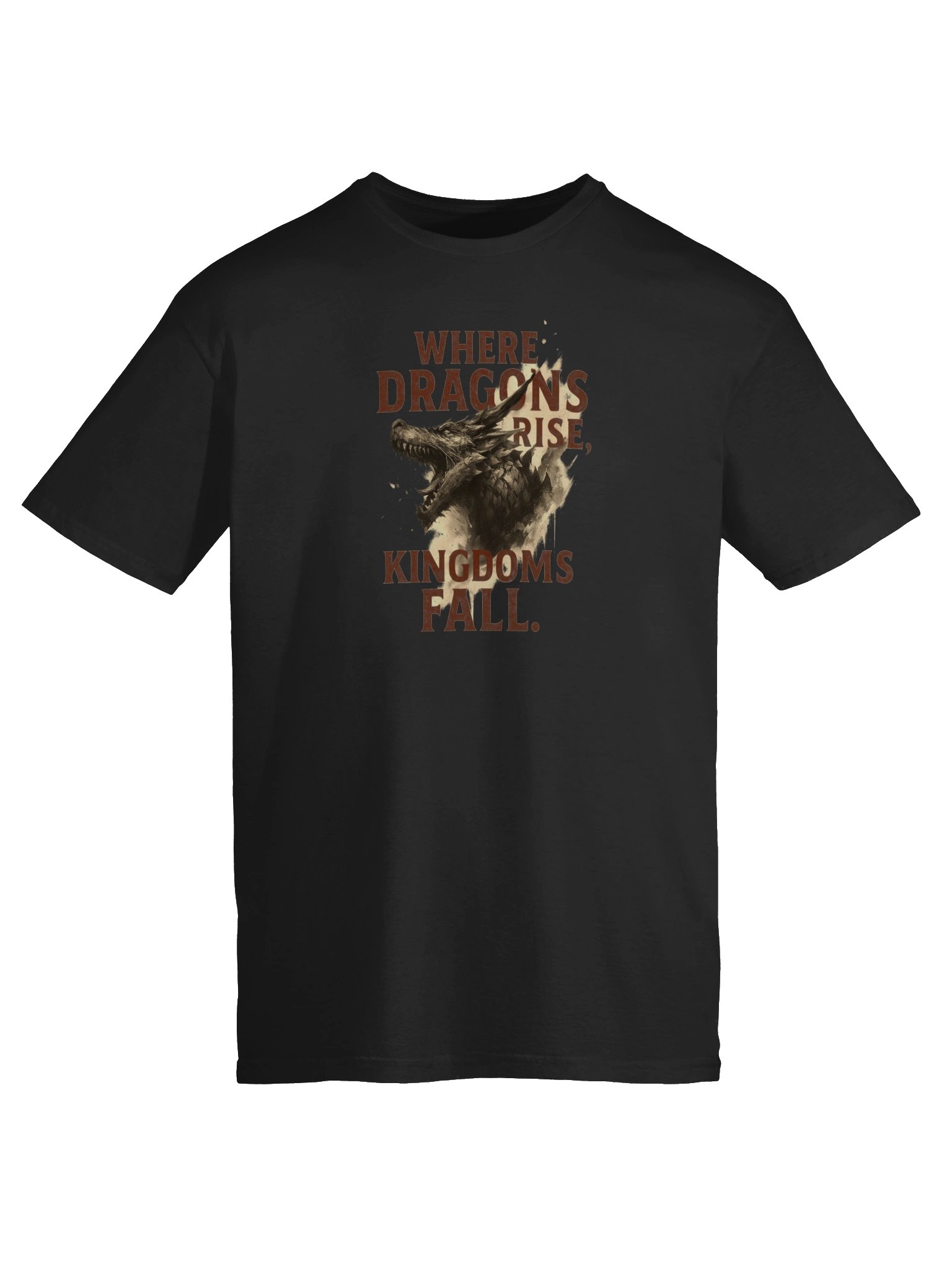 Where Dragons Rise, Kingdoms Fall T-Shirt product image (3)